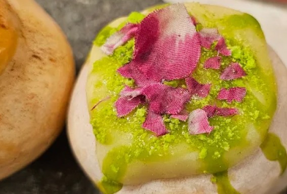 Royal Matcha Donut